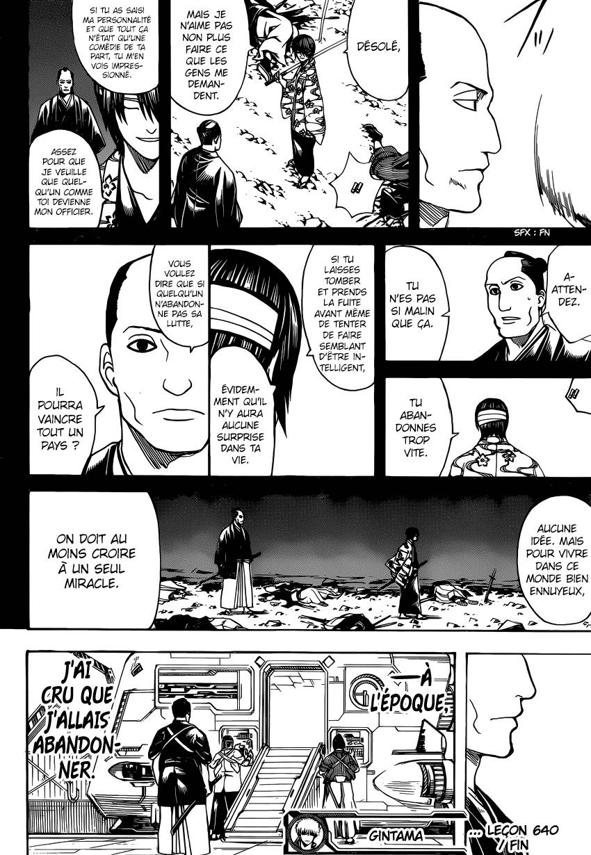 Lecture en ligne Gintama 640 page 19