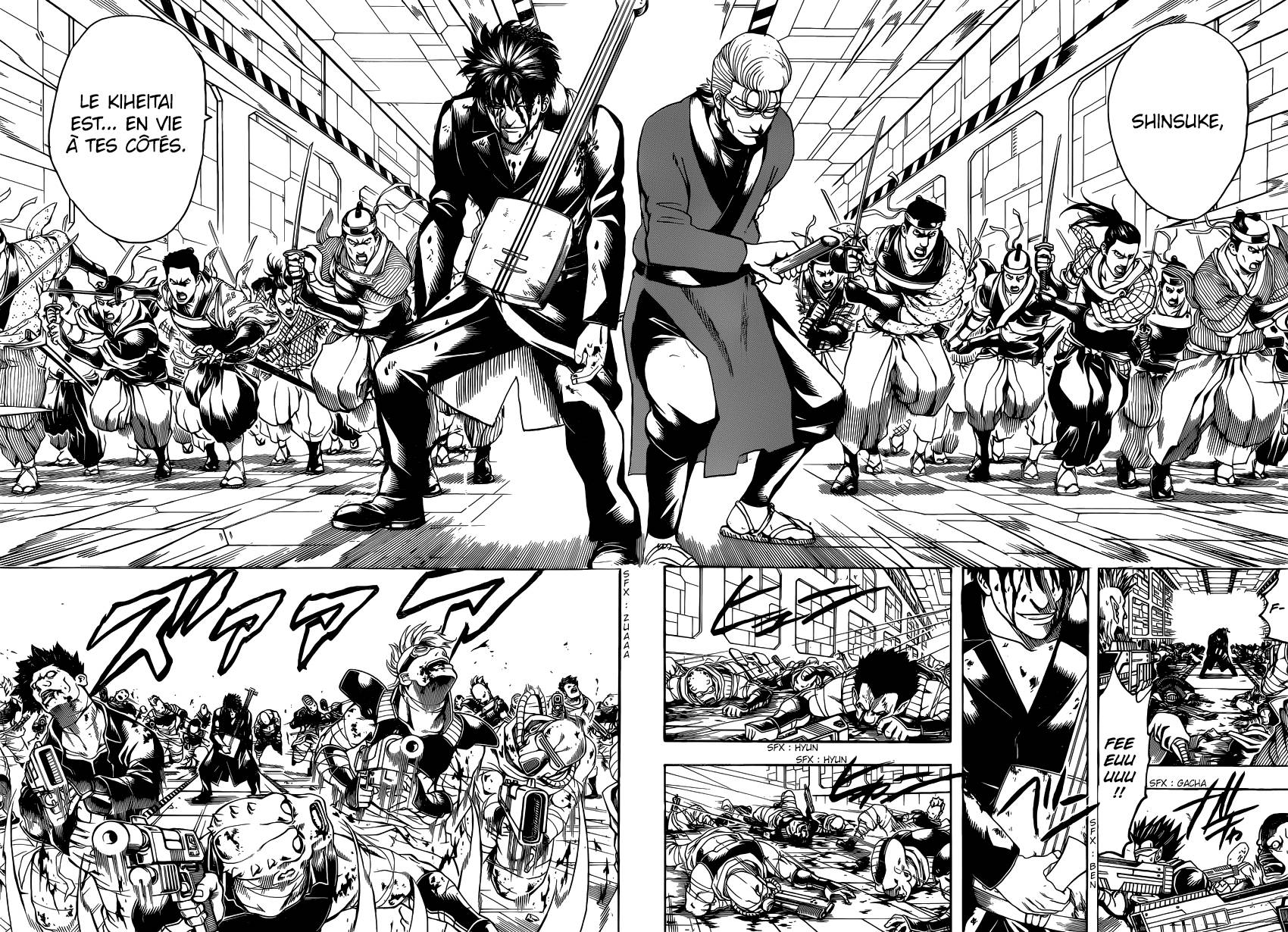 Lecture en ligne Gintama 642 page 13