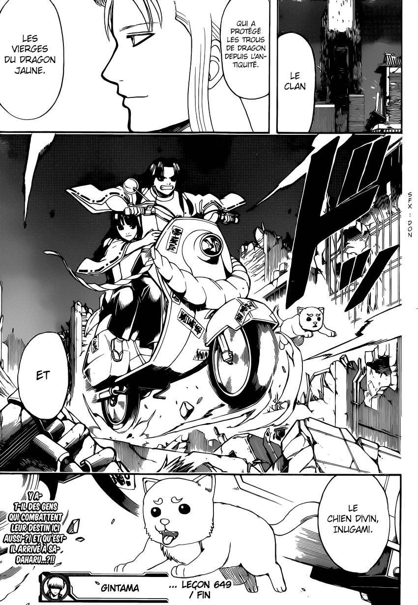 Lecture en ligne Gintama 649 page 20