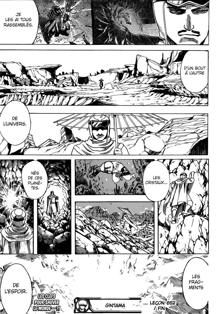 Lecture en ligne Gintama 652 page 19