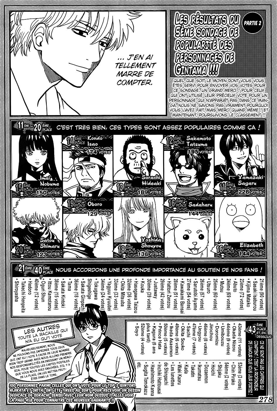 Lecture en ligne Gintama 657 page 21