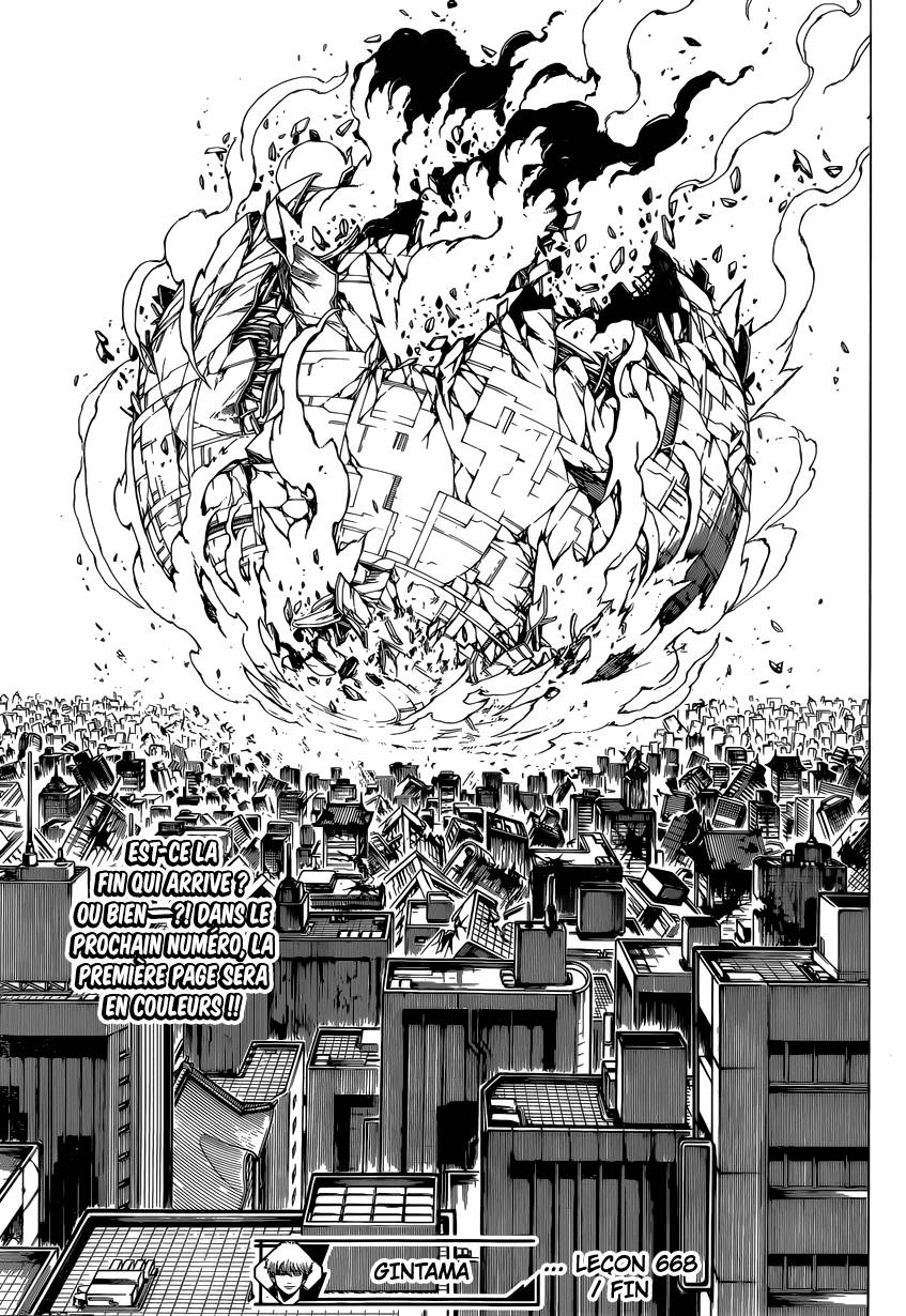 Lecture en ligne Gintama 668 page 20