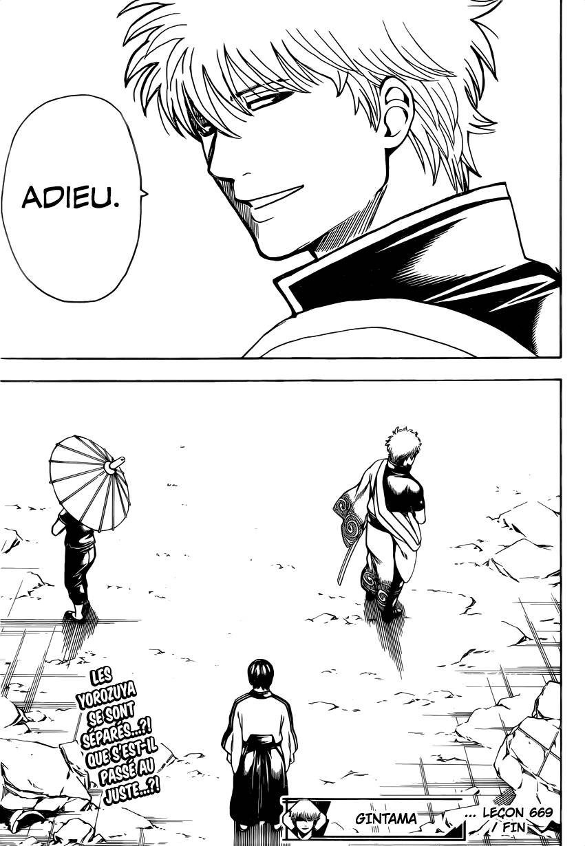 Lecture en ligne Gintama 669 page 22