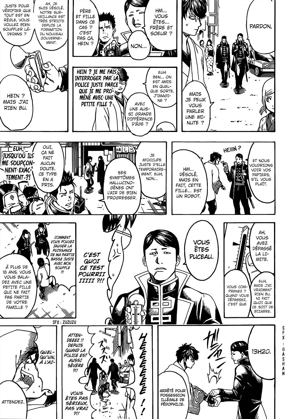 Lecture en ligne Gintama 671 page 12