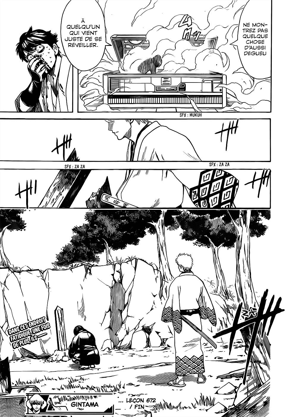 Lecture en ligne Gintama 672 page 20