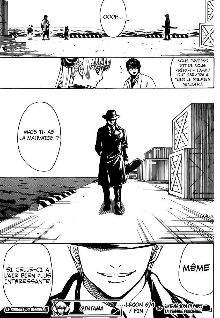 Lecture en ligne Gintama 674 page 20