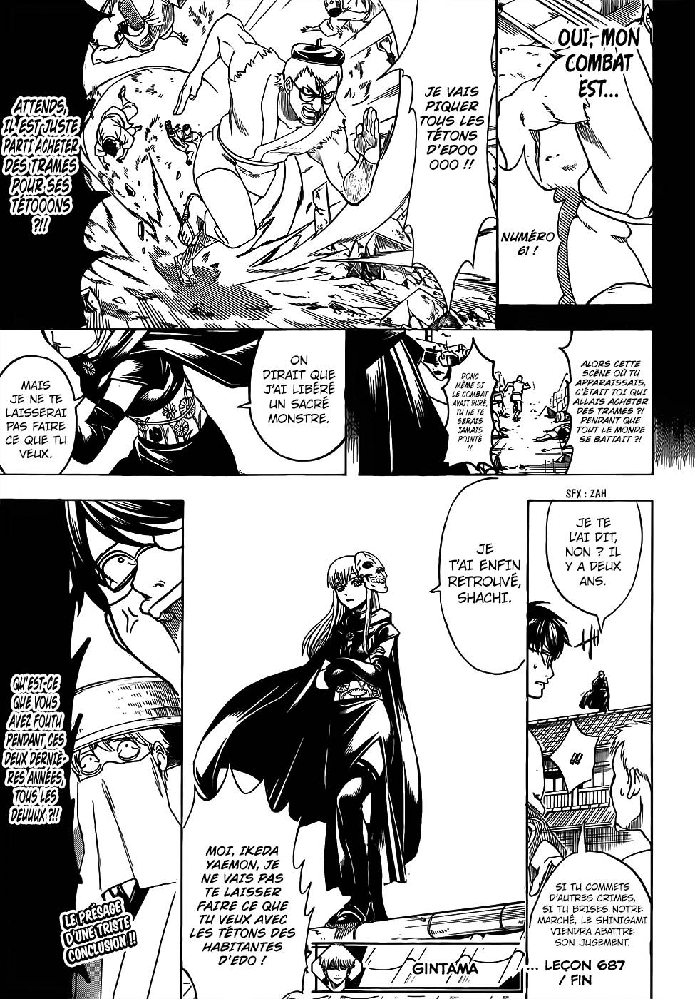 lecture en ligne Gintama 687 page 18