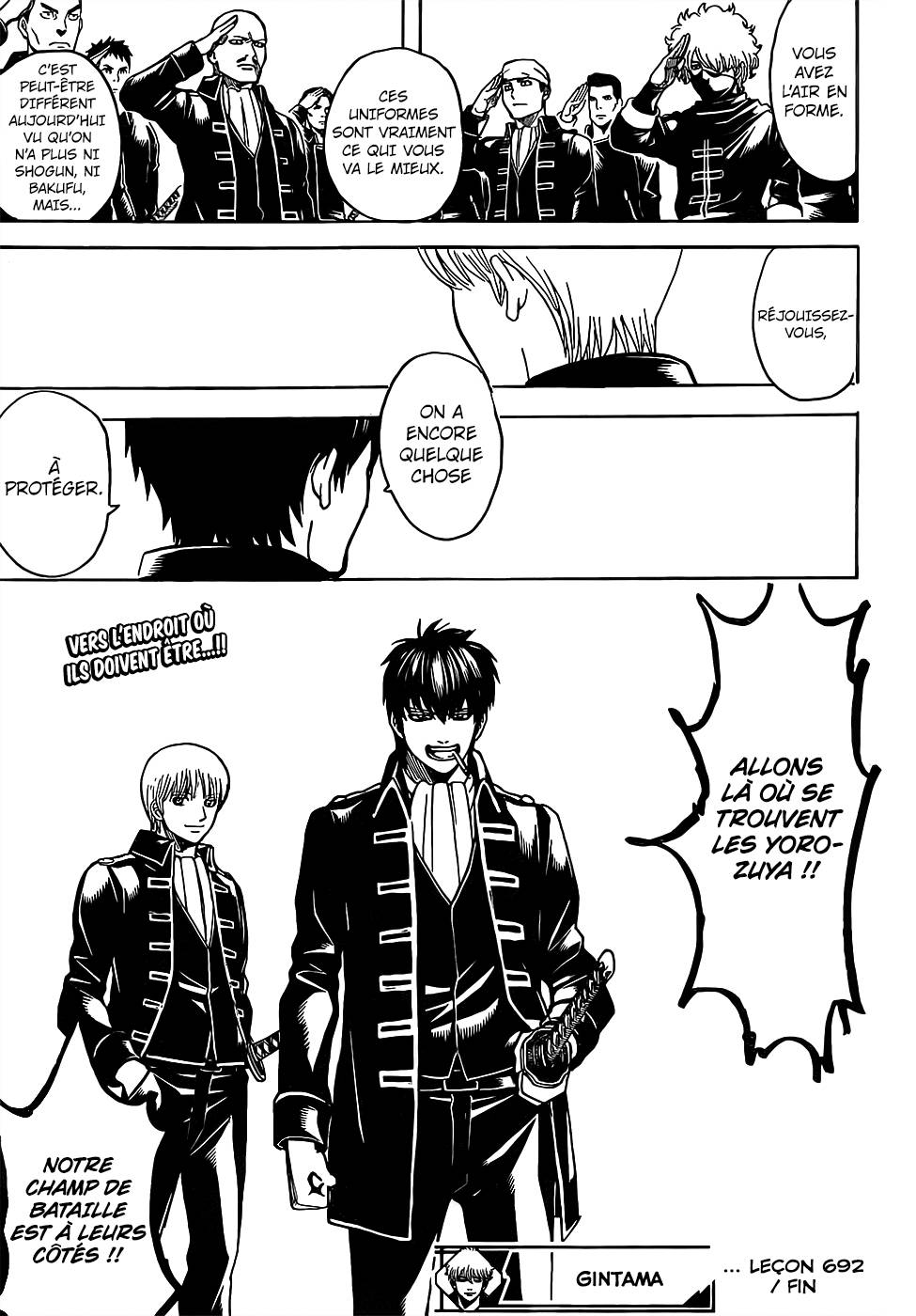 Lecture en ligne Gintama 692 page 22