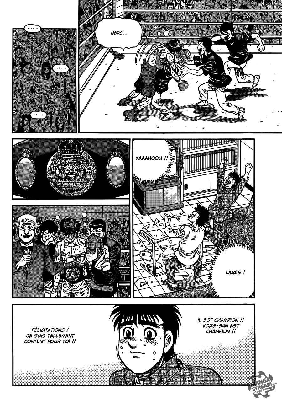 Lecture en ligne Hajime No Ippo 1007 page 14