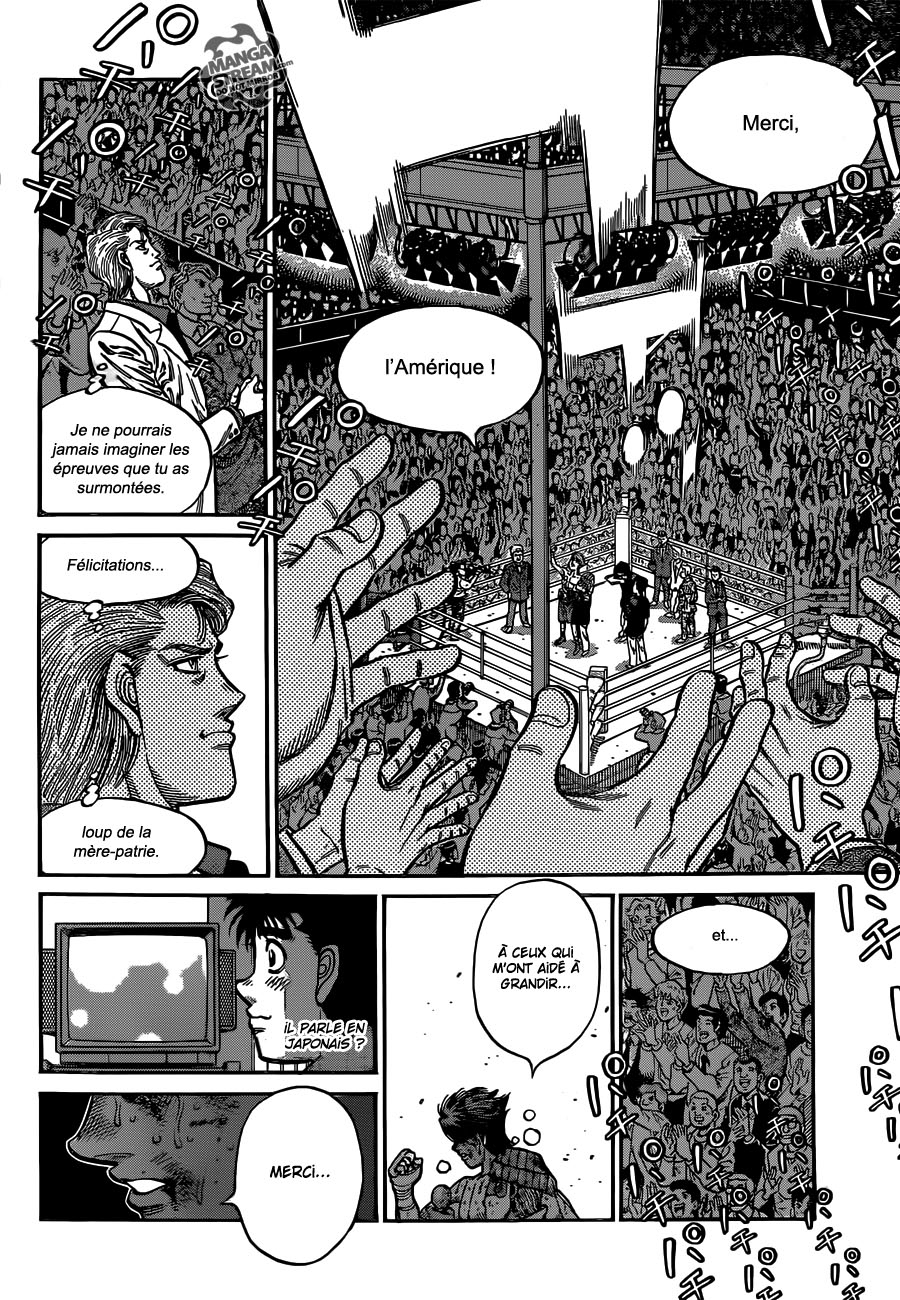 Lecture en ligne Hajime No Ippo 1007 page 16