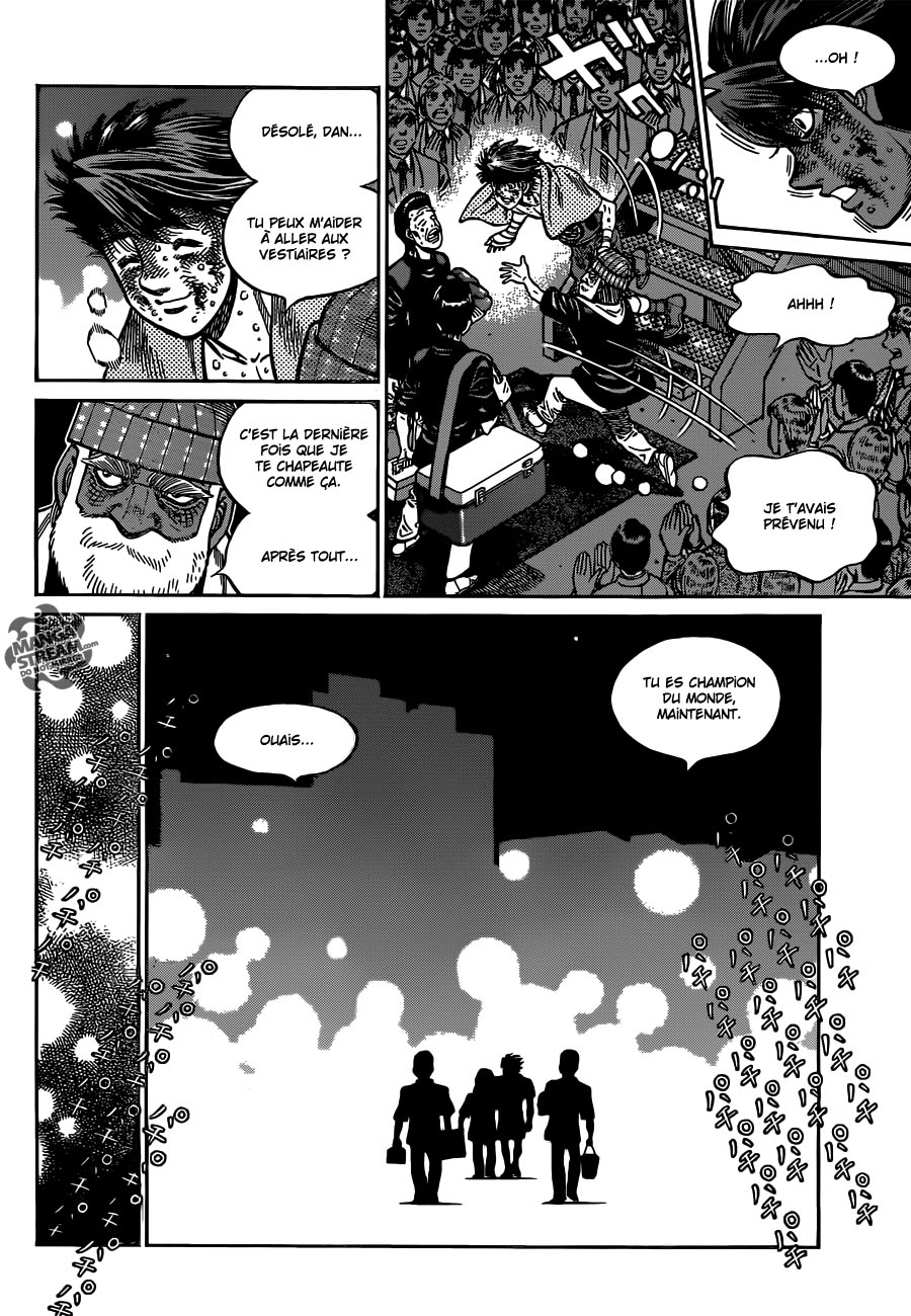 Lecture en ligne Hajime No Ippo 1008 page 3