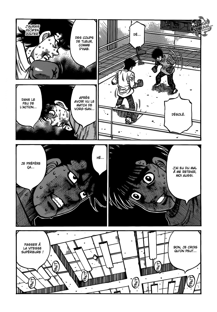 Lecture en ligne Hajime No Ippo 1008 page 16