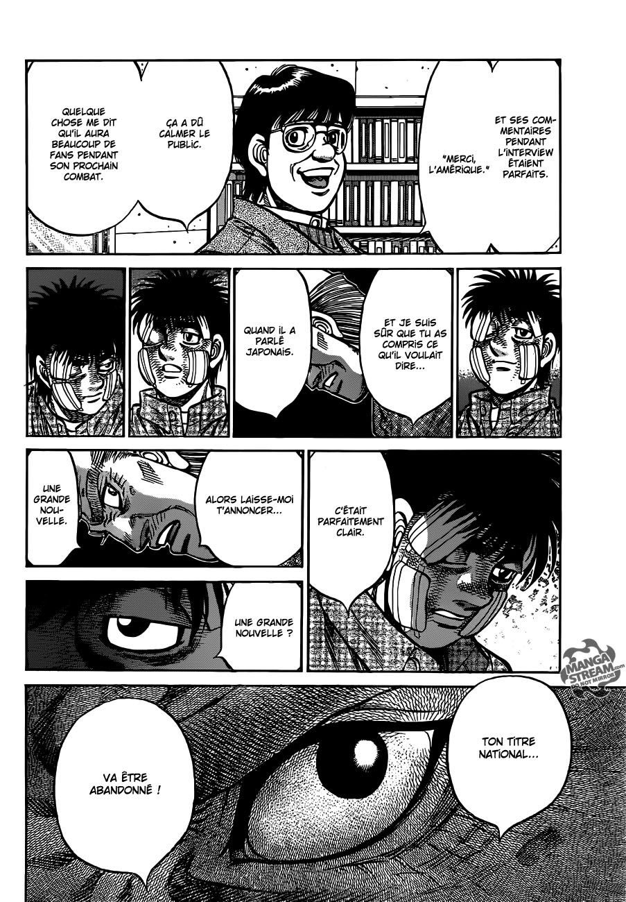 Lecture en ligne Hajime No Ippo 1009 page 13