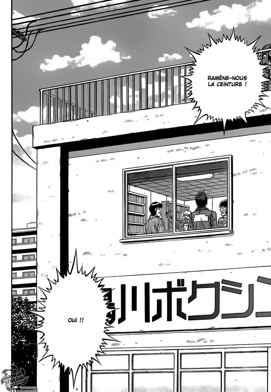 Lecture en ligne Hajime No Ippo 1009 page 15