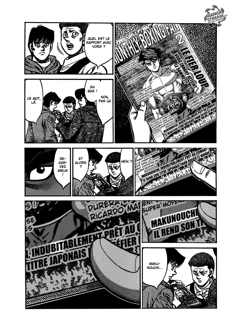 Lecture en ligne Hajime No Ippo 1013 page 7