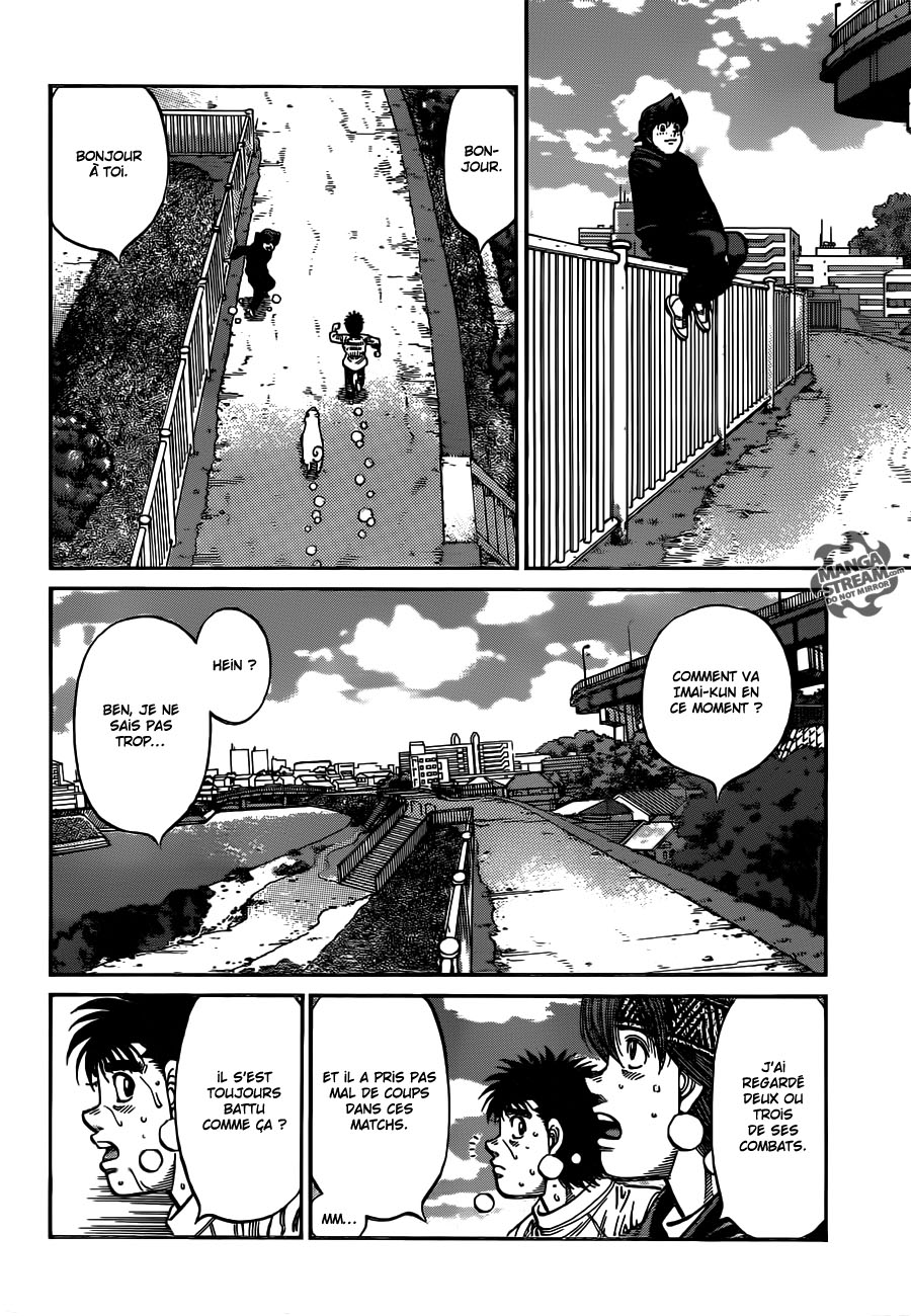 Lecture en ligne Hajime No Ippo 1014 page 3