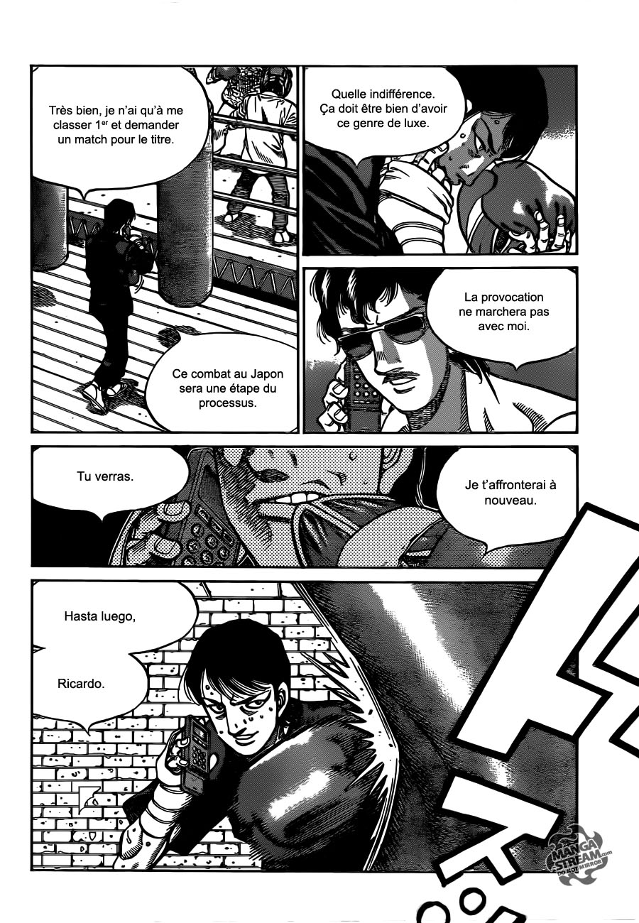 Lecture en ligne Hajime No Ippo 1014 page 15