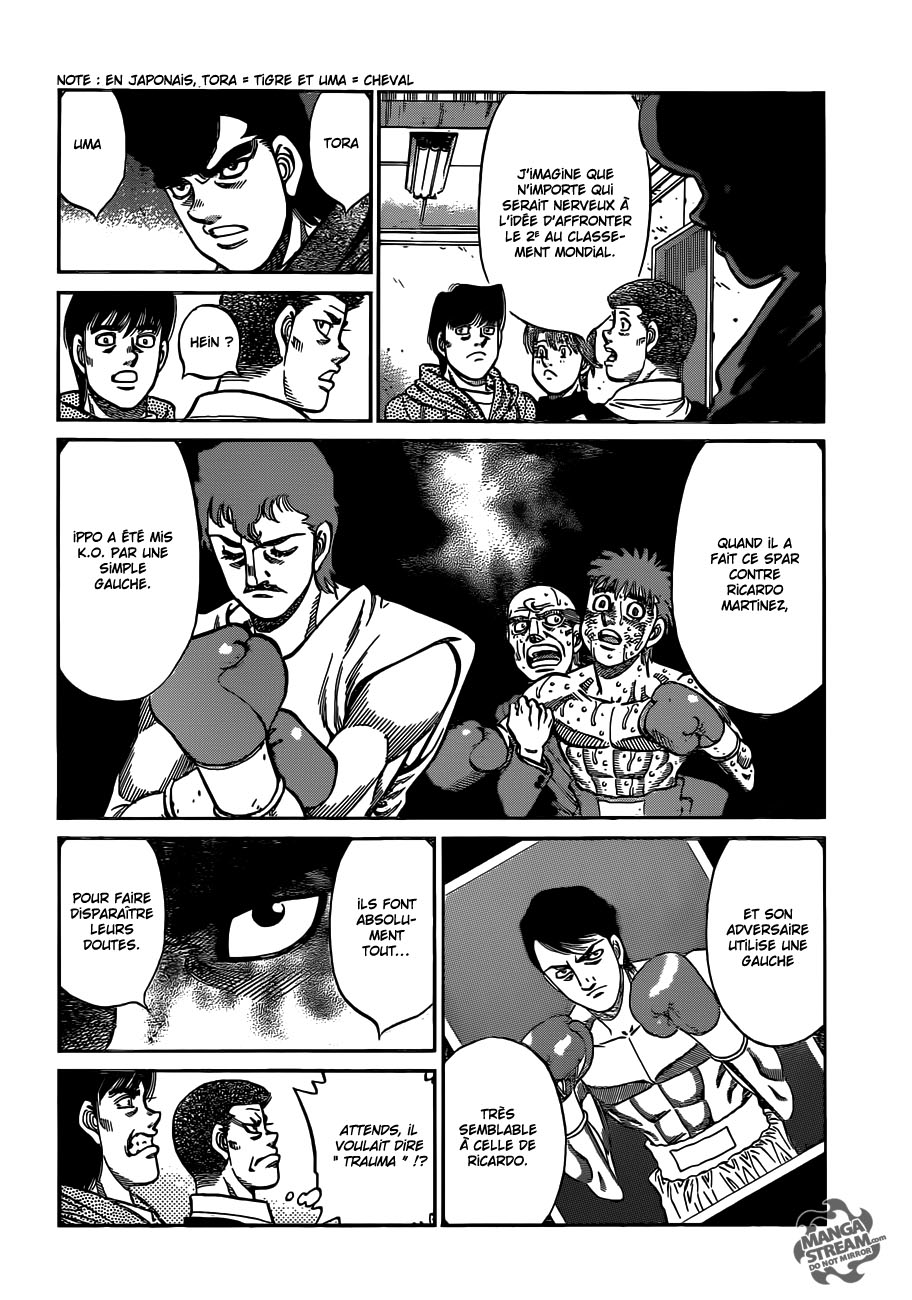 Lecture en ligne Hajime No Ippo 1016 page 12