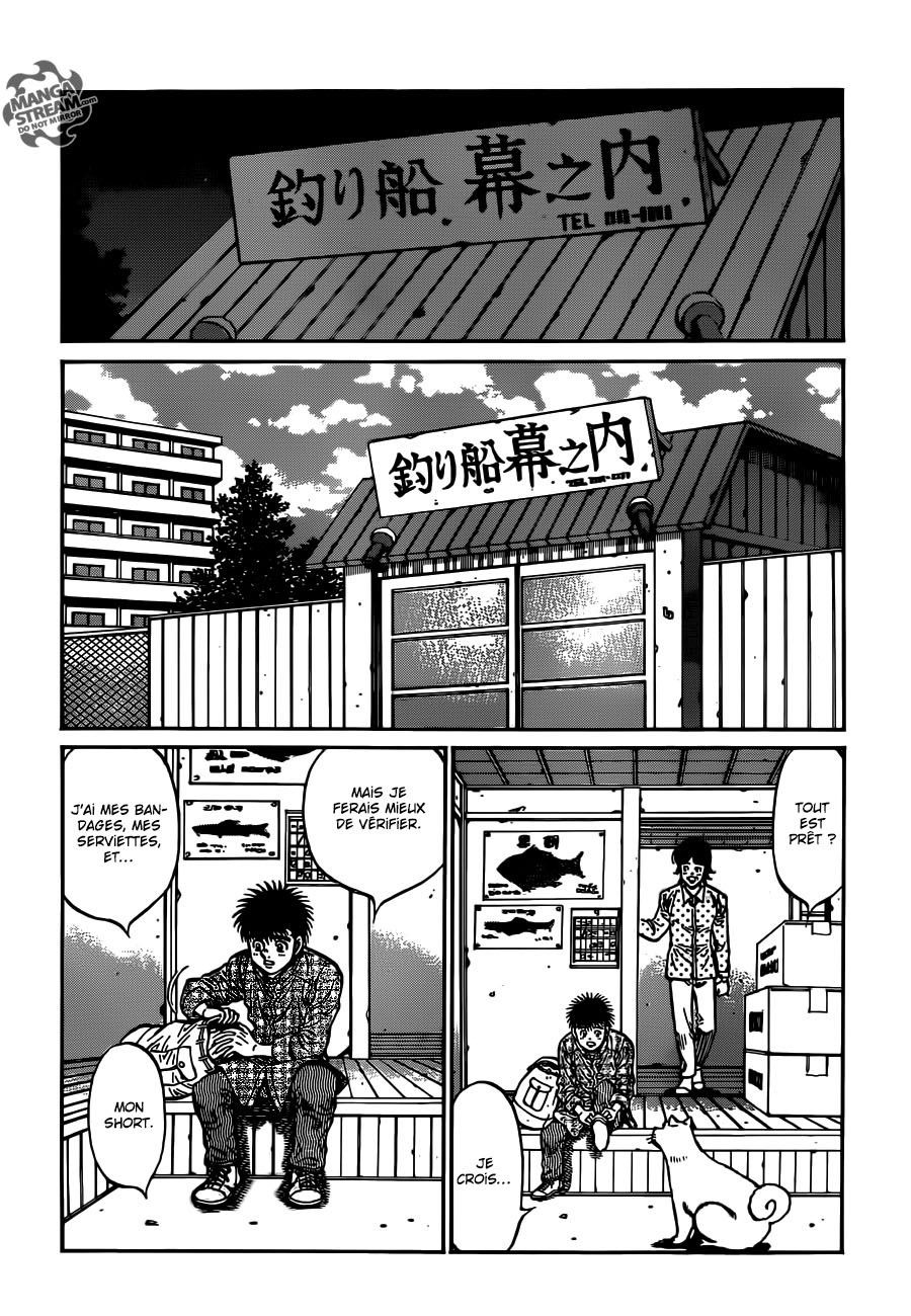 Lecture en ligne Hajime No Ippo 1020 page 15