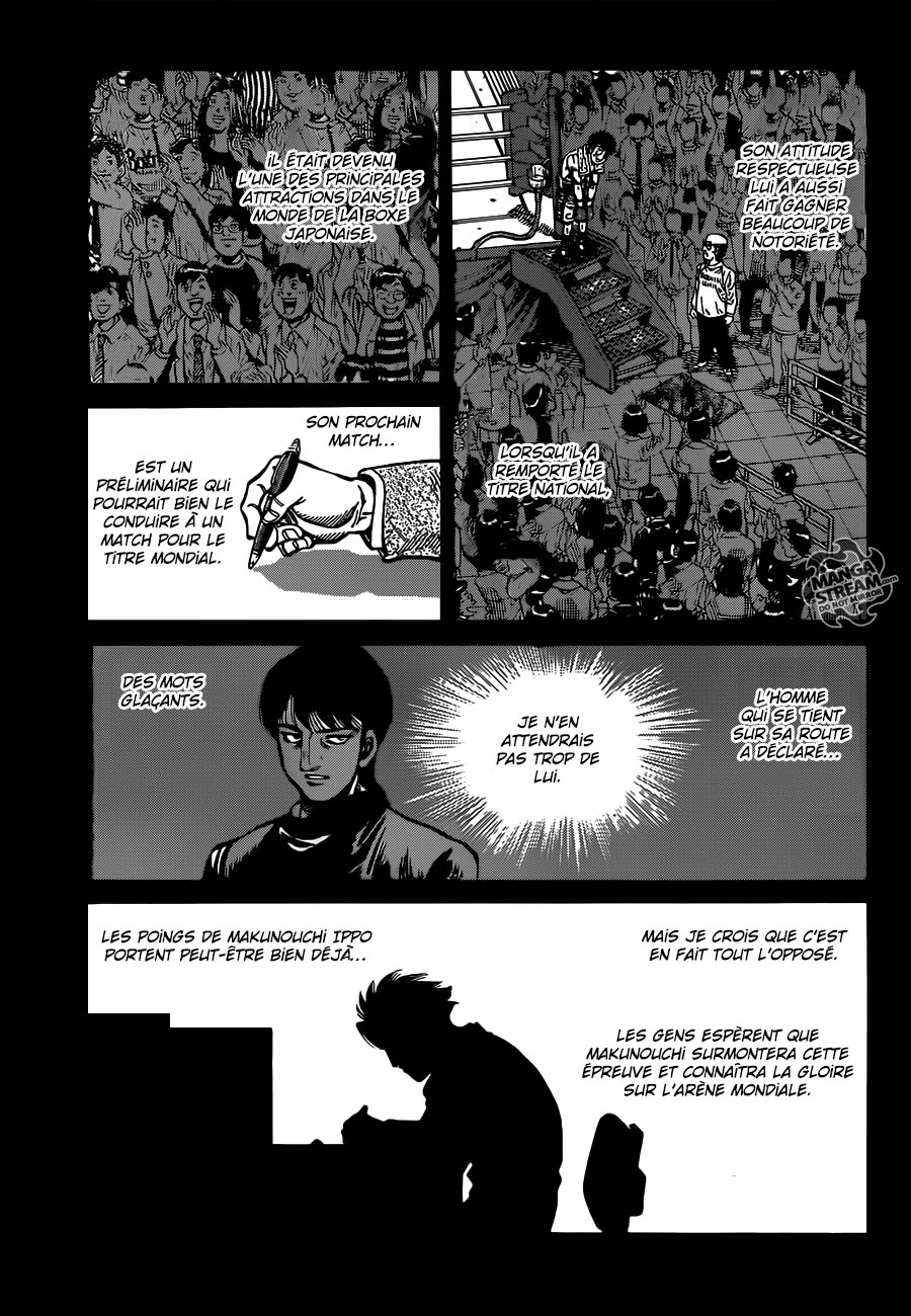 Lecture en ligne Hajime No Ippo 1021 page 5