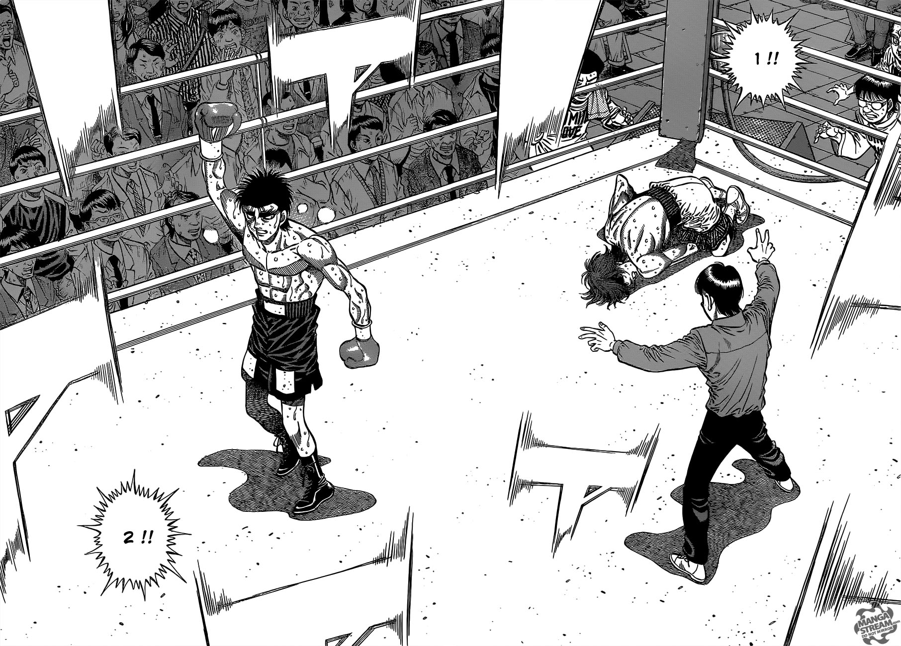 Lecture en ligne Hajime No Ippo 1024 page 2