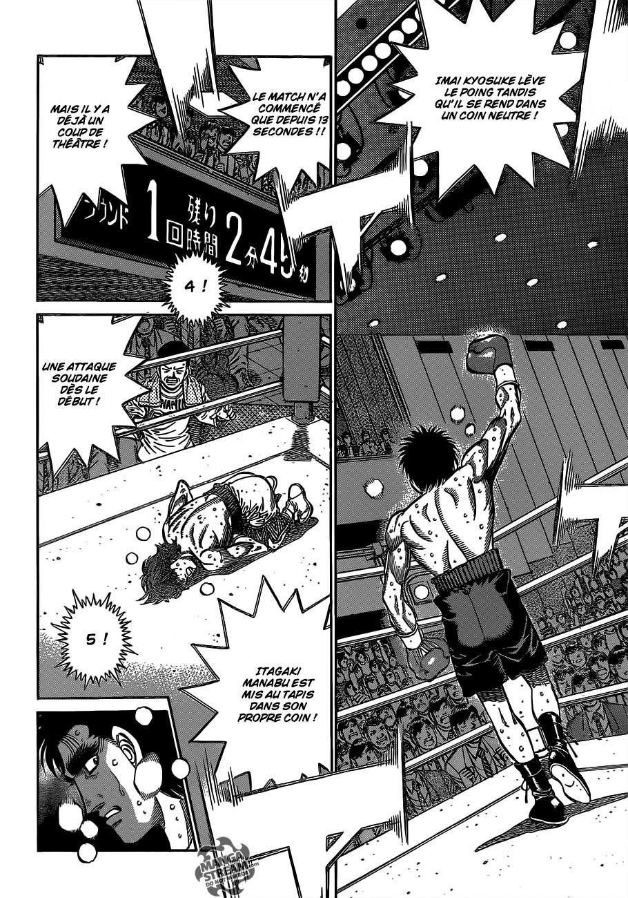 Lecture en ligne Hajime No Ippo 1024 page 5