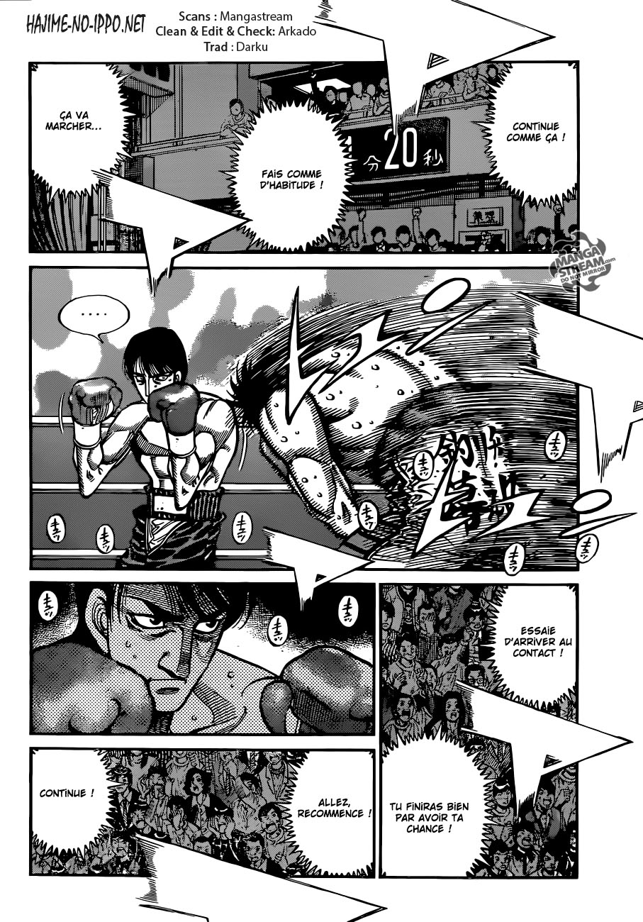 Lecture en ligne Hajime No Ippo 1036 page 2