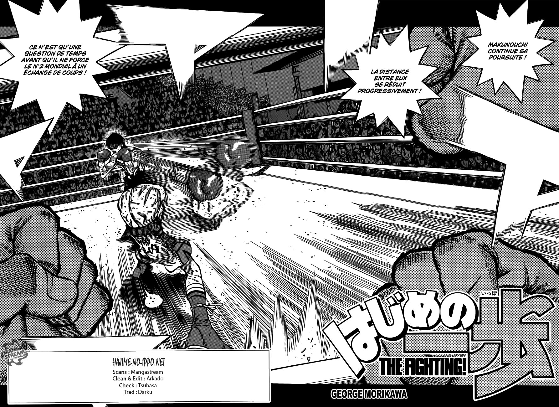 Lecture en ligne Hajime No Ippo 1043 page 2