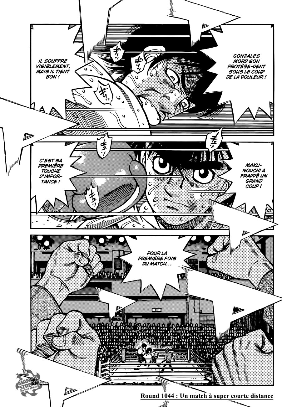 Lecture en ligne Hajime No Ippo 1044 page 1