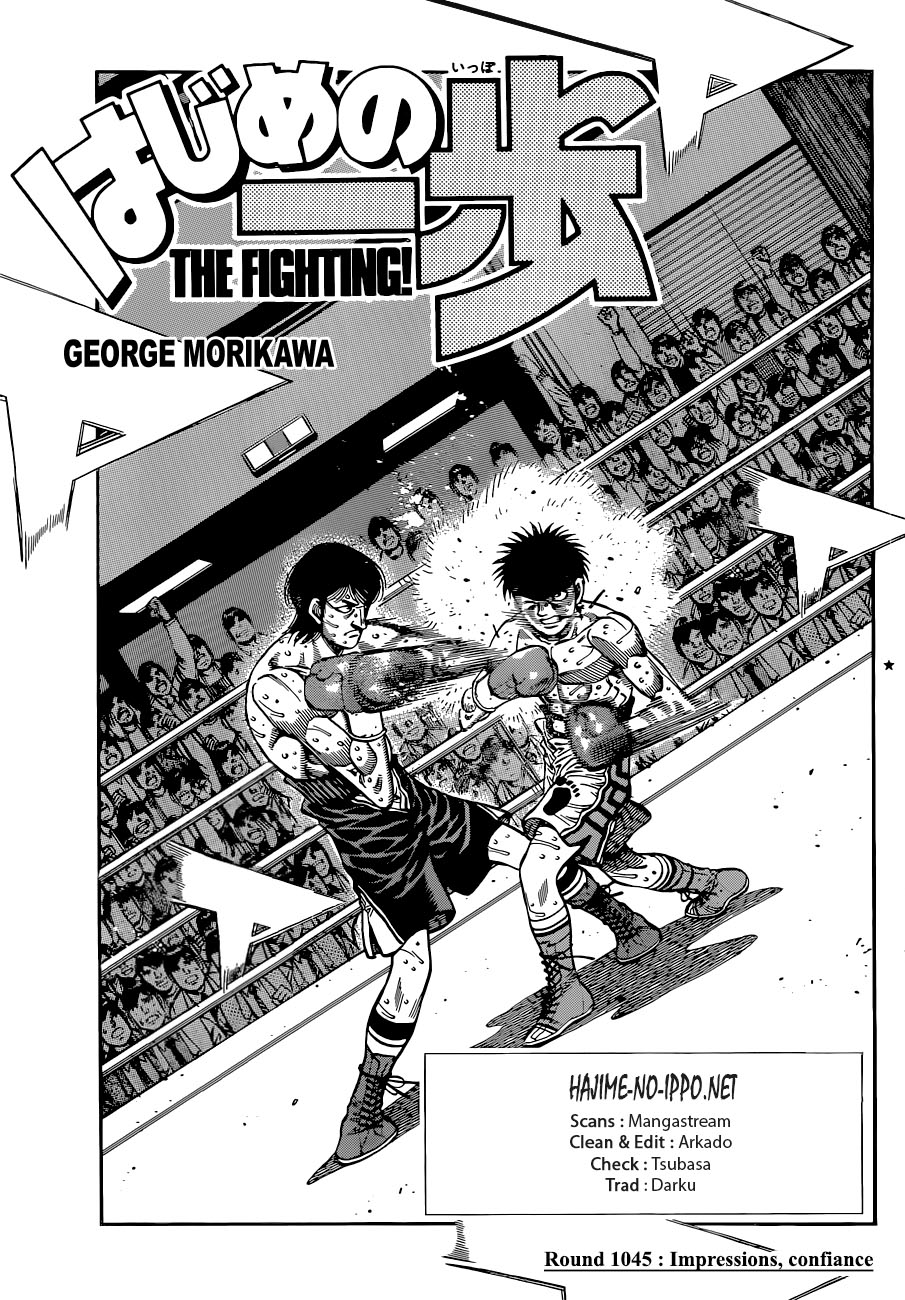 Lecture en ligne Hajime No Ippo 1045 page 1