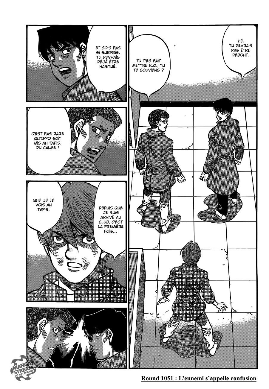 Lecture en ligne Hajime No Ippo 1051 page 1