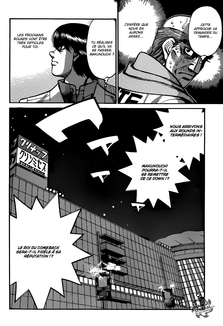 Lecture en ligne Hajime No Ippo 1051 page 7