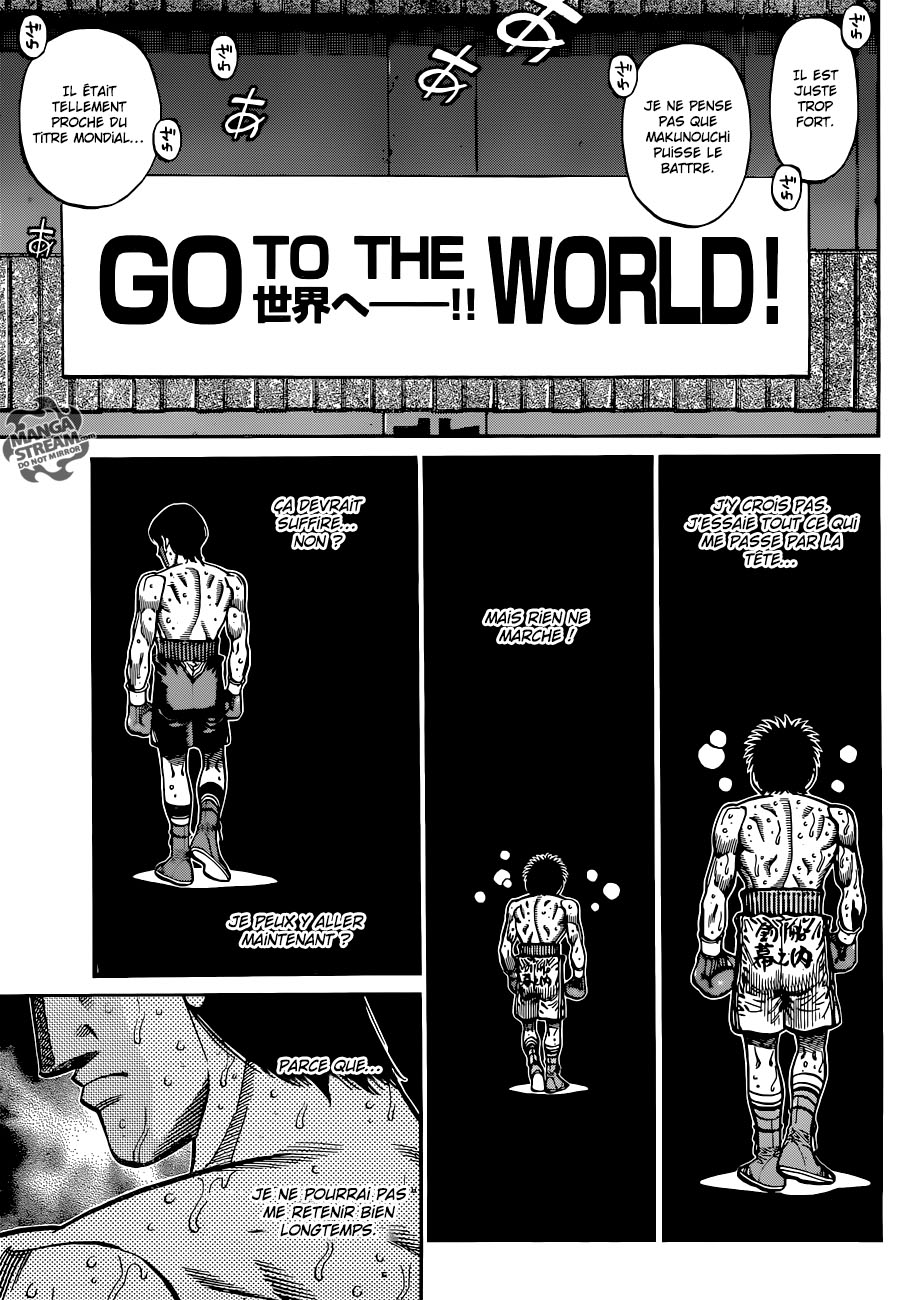 Lecture en ligne Hajime No Ippo 1054 page 5