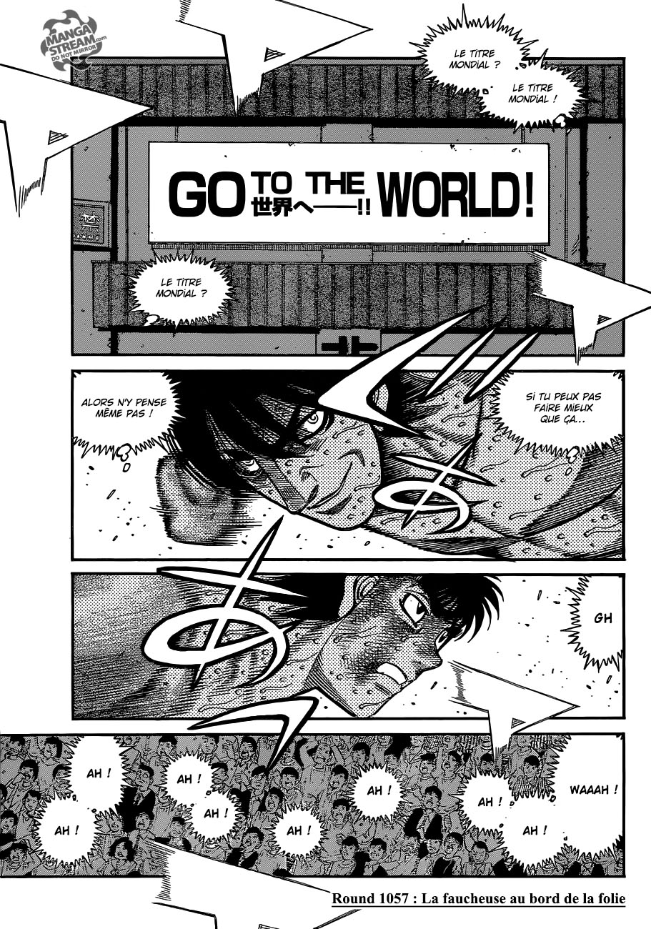 Lecture en ligne Hajime No Ippo 1057 page 1