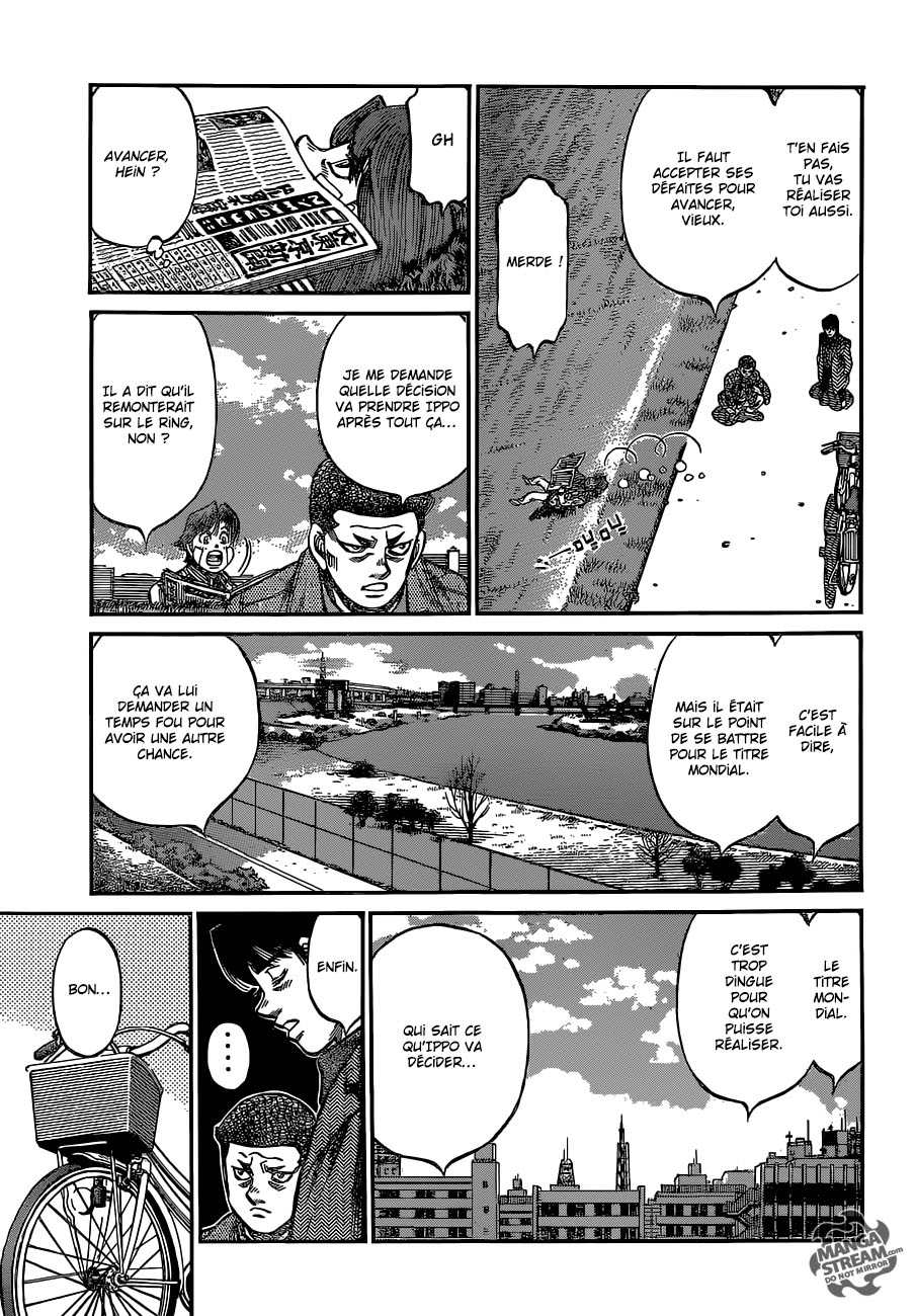 Lecture en ligne Hajime No Ippo 1075 page 3