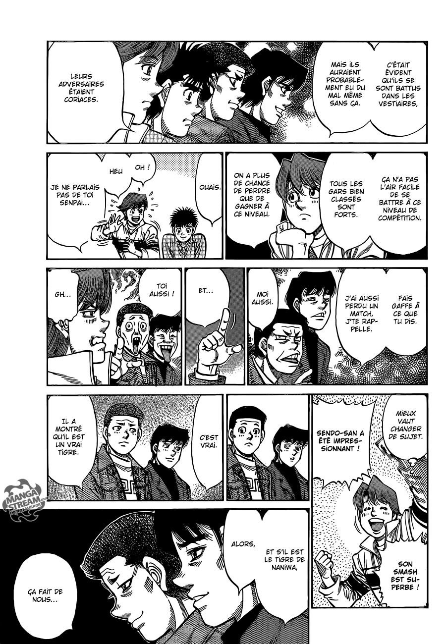 Lecture en ligne Hajime No Ippo 1092 page 15