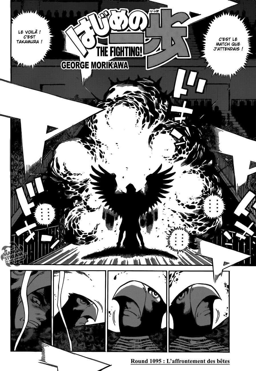 Lecture en ligne Hajime No Ippo 1095 page 2