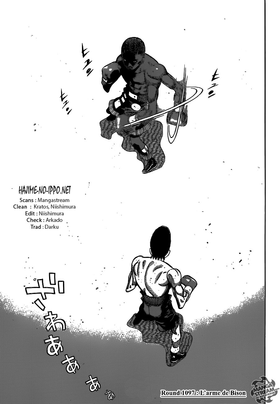 Lecture en ligne Hajime No Ippo 1097 page 1