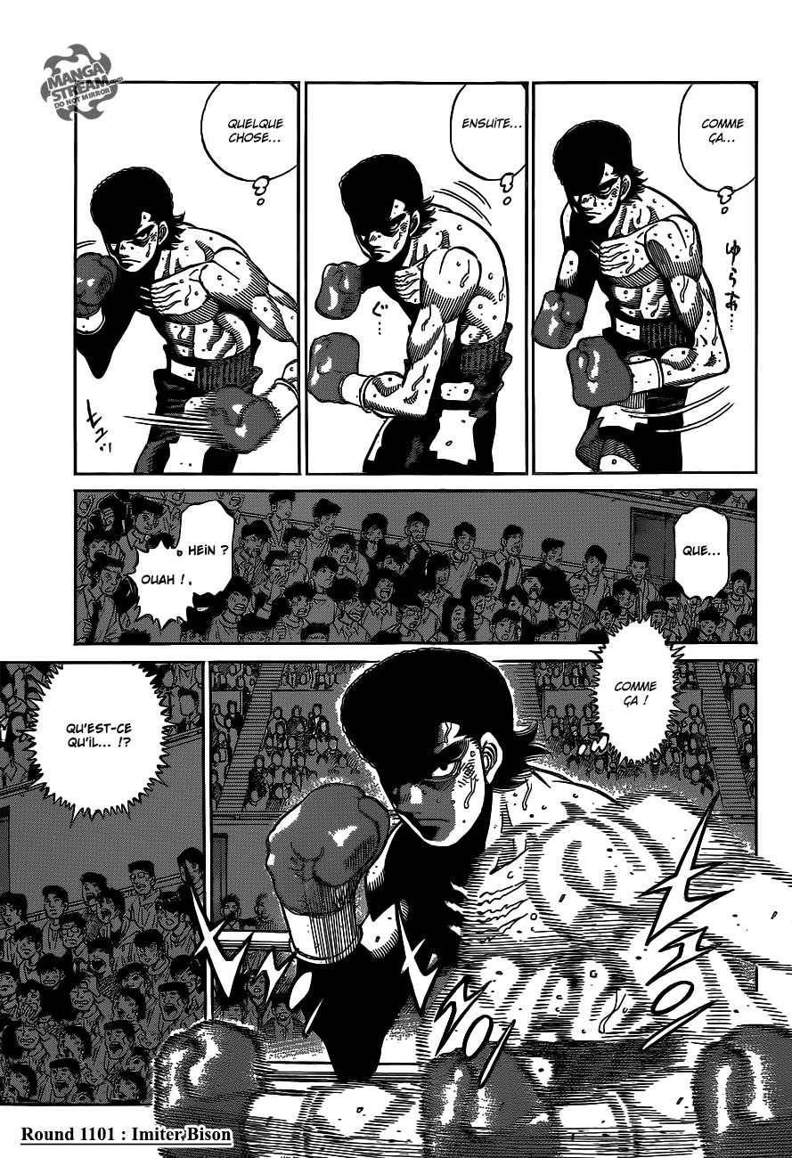 Lecture en ligne Hajime No Ippo 1101 page 1