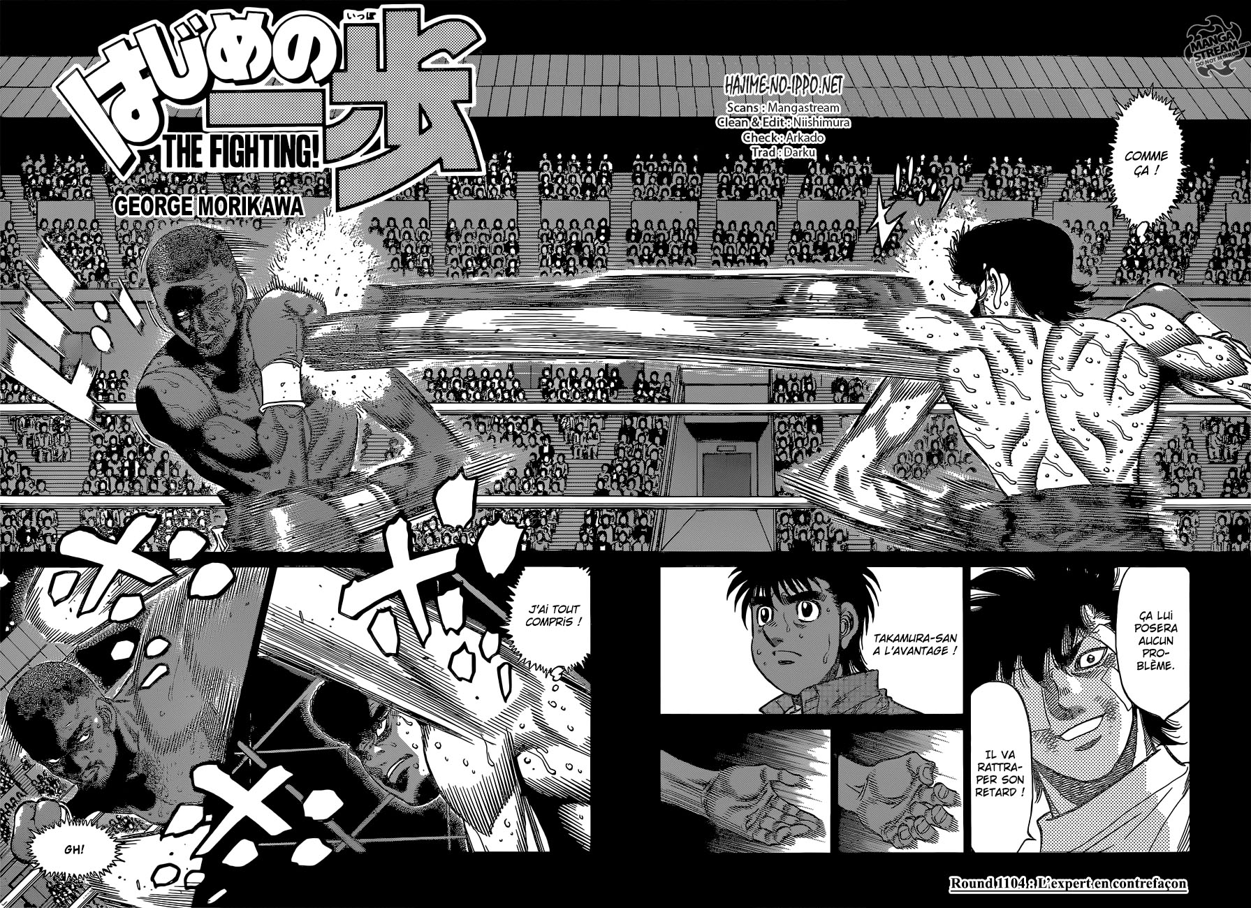 Lecture en ligne Hajime No Ippo 1104 page 2