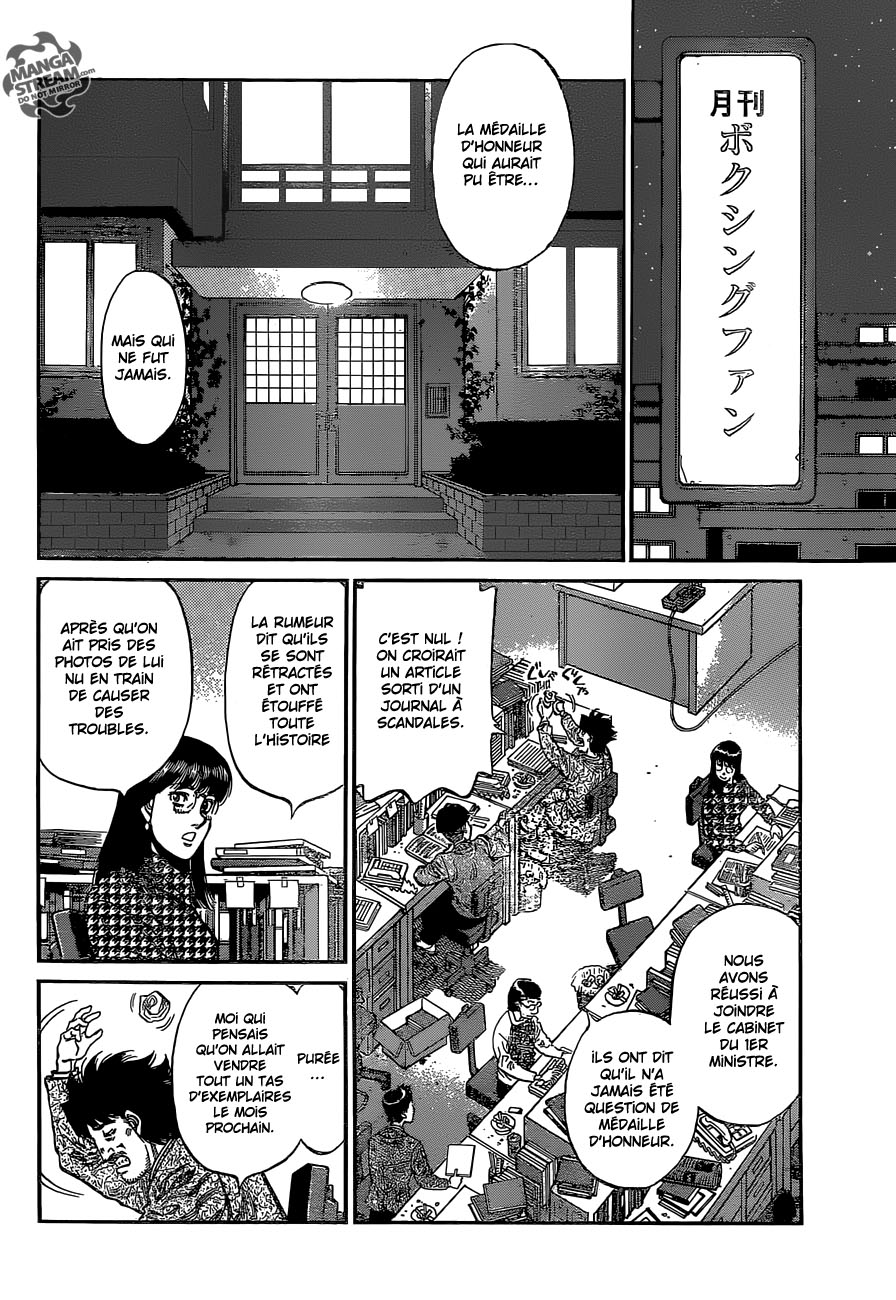 Lecture en ligne Hajime No Ippo 1123 page 2