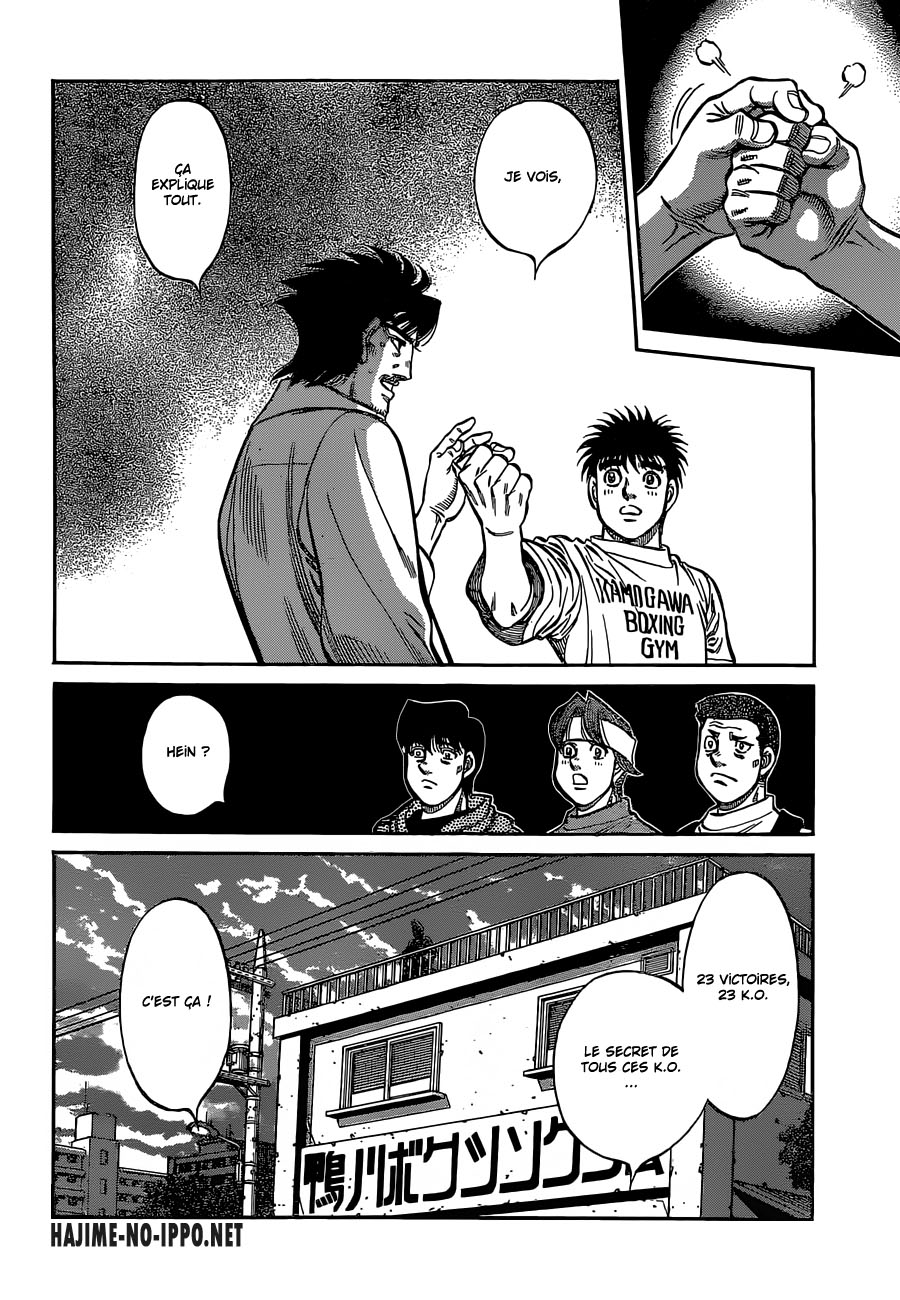 lecture en ligne Hajime No Ippo 1130 page 15