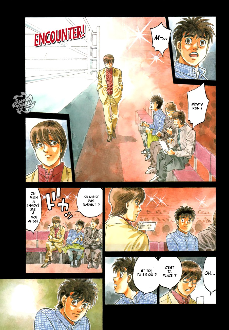Lecture en ligne Hajime No Ippo 1168 page 1