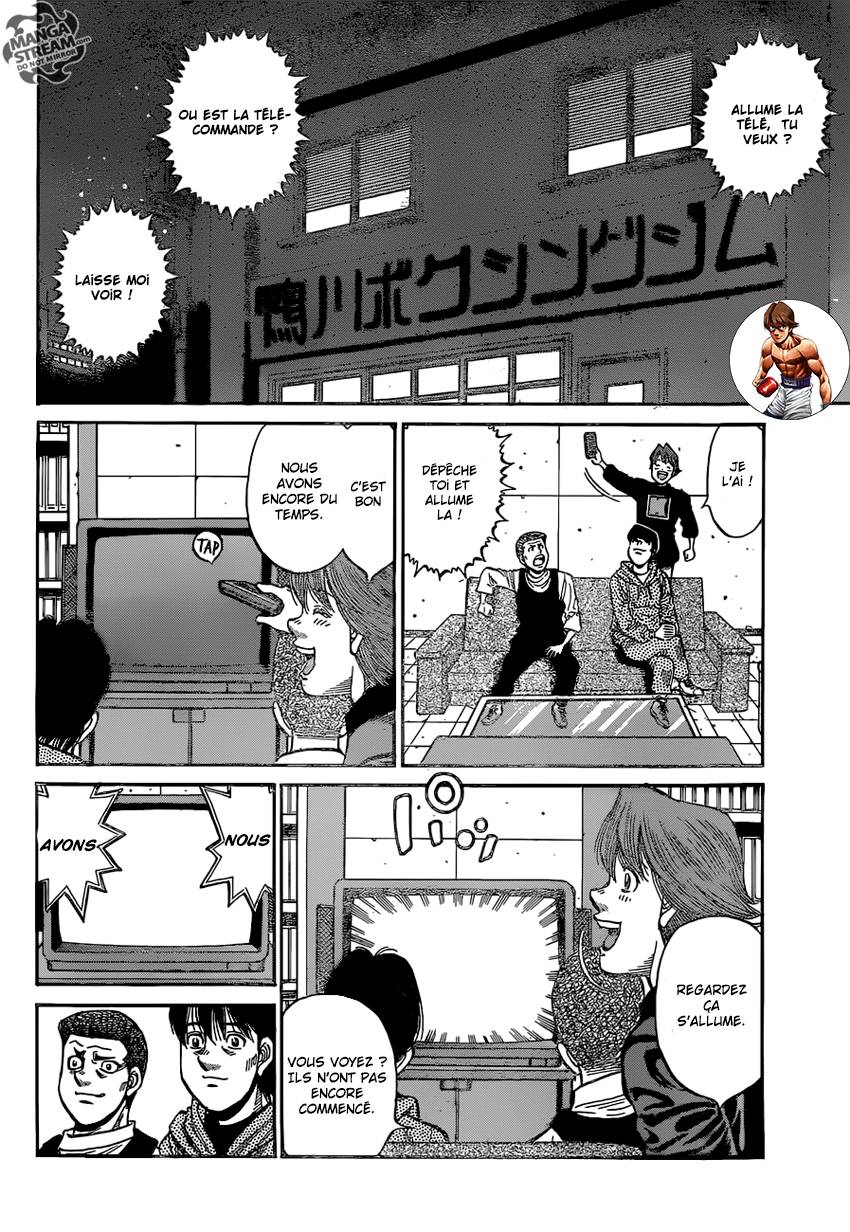 Lecture en ligne Hajime No Ippo 1168 page 15