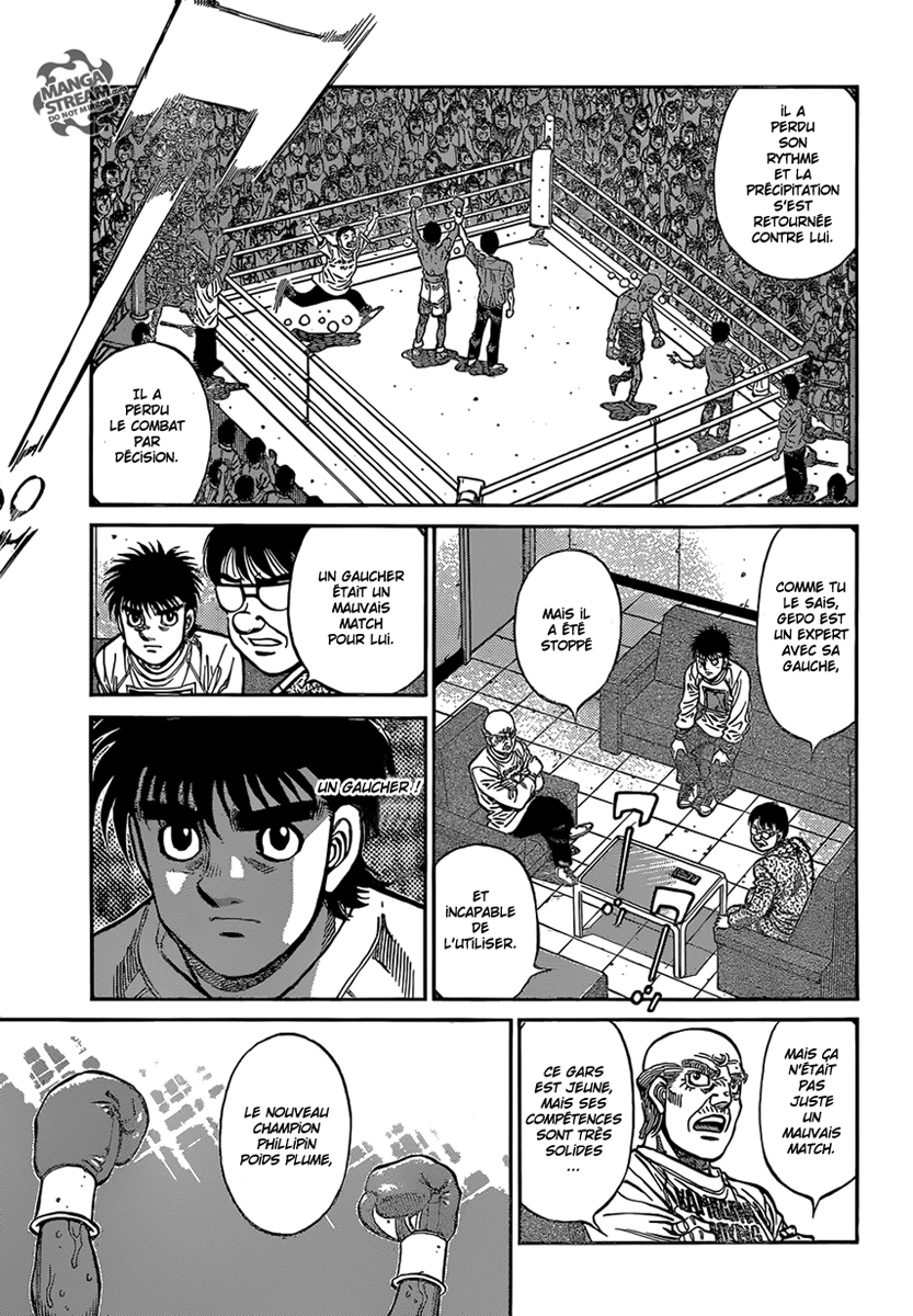 Lecture en ligne Hajime No Ippo 1174 page 3