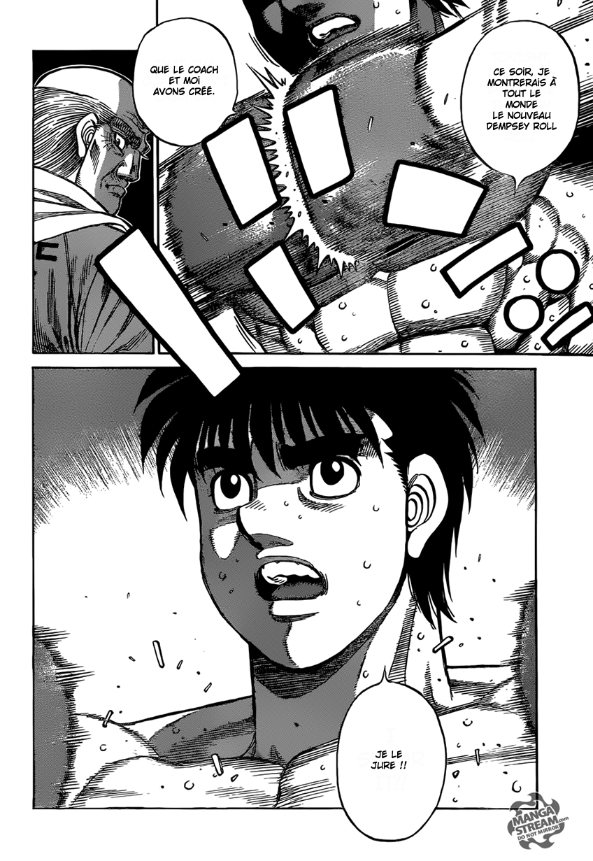 Lecture en ligne Hajime No Ippo 1179 page 3