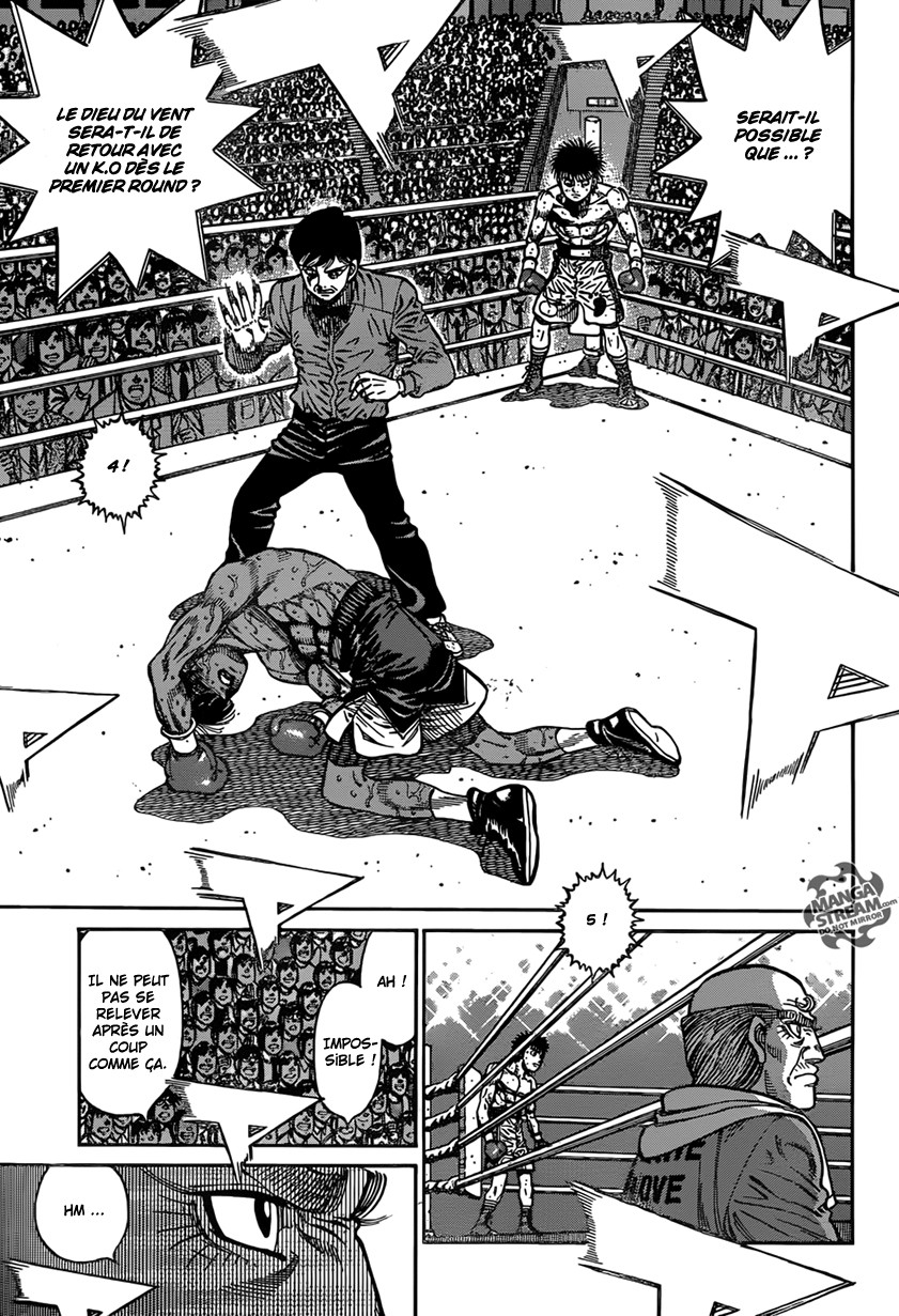 Lecture en ligne Hajime No Ippo 1182 page 3