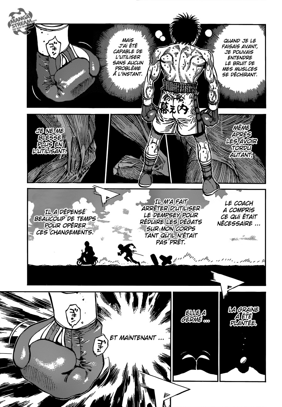 Lecture en ligne Hajime No Ippo 1184 page 1