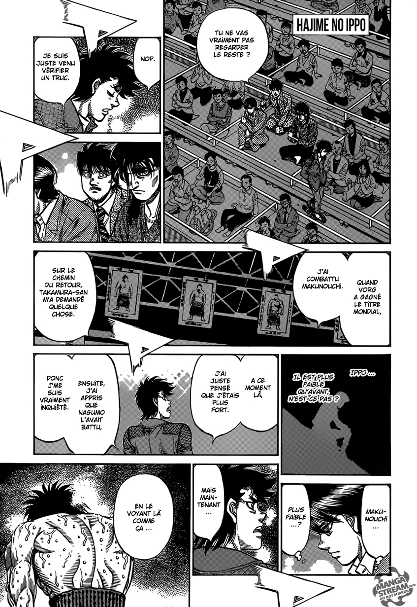 Lecture en ligne Hajime No Ippo 1187 page 1