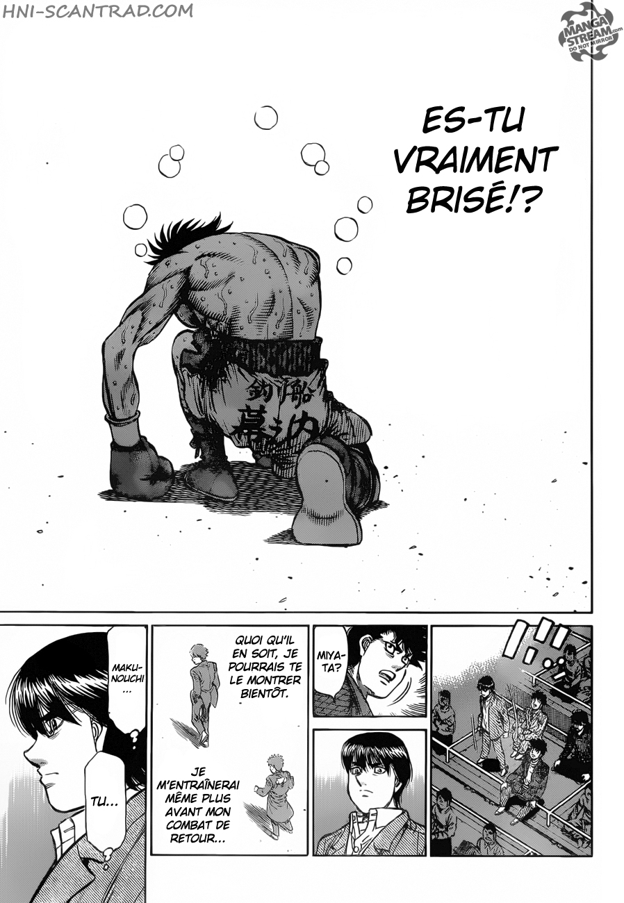 Lecture en ligne Hajime No Ippo 1197 page 15